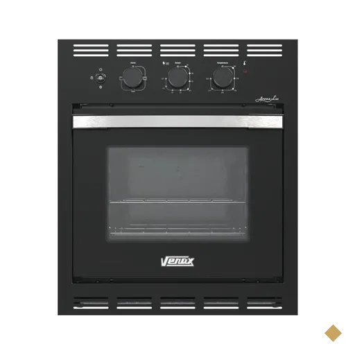 Forno Eletrico de Embutir Venax 51,8L Arena Lux Preto 127V
