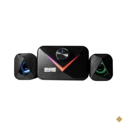 Caixa de Som Subwoofer 2.1 K-MEX Gamer SS-8012 LED (11W RMS) P2
