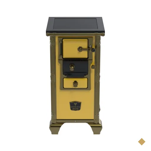 Fogao a Lenha Venax n 00 Imperador Premium Amarelo