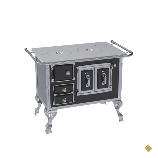 Fogao a Lenha Venax n 1 Sec XVIII Chapa de Aluminio Preto SD