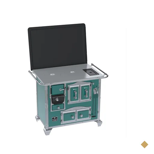 Fogao a Lenha Venax n 2 Imperador Chapa de Aluminio Turquesa SD