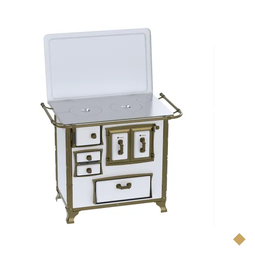 Fogao a Lenha Venax n 1 Renaissance Chapa de Aluminio Branco SD