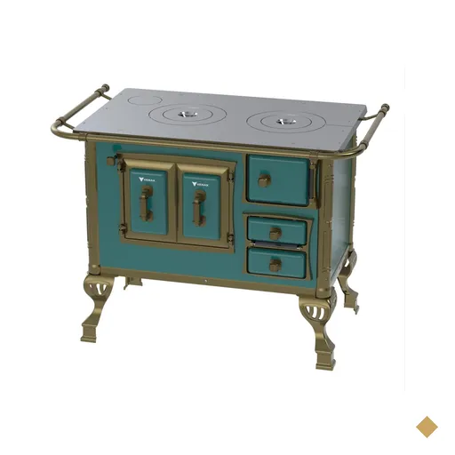 Fogao a Lenha Venax n 1 Colonial Turquesa SE