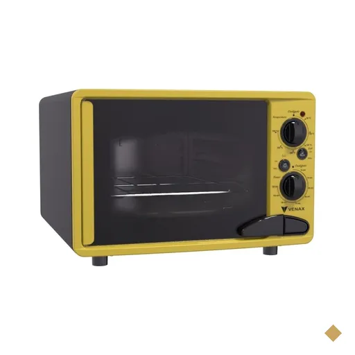 Forno Eletrico Venax 45L Classic Vintage Amarelo 220V
