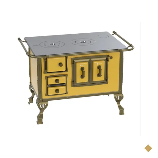 Fogao a Lenha Venax n 2 Colonial Amarelo SD