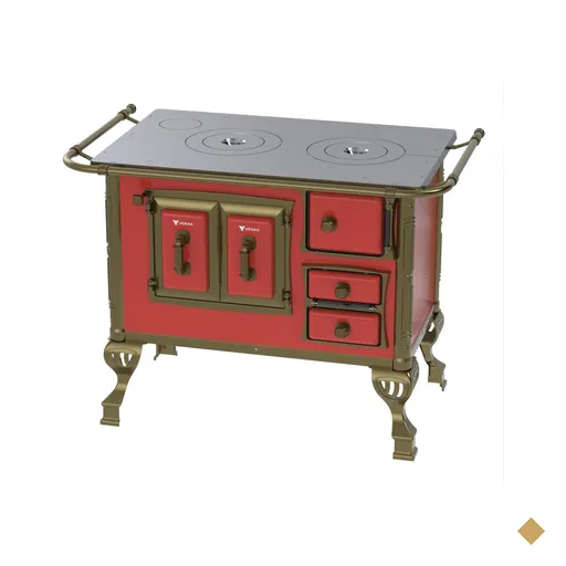 Fogao a Lenha Venax n 1 Colonial Vermelho SE