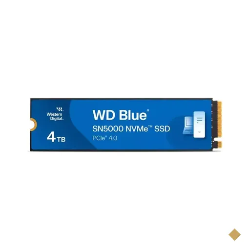 SSD Western Digital Blue SN5000 4TB M.2 2280 PCIe NVMe 4.0 x4 WDS400T4B0E