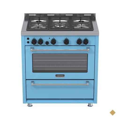 Fogao a Gas 5 Bocas Venax Temis Azul 220V