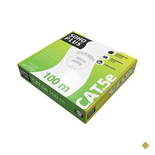 Cabo LAN U/UTP 4PX24AWG CMX 100m - FURUKAWA SOHO PLUS