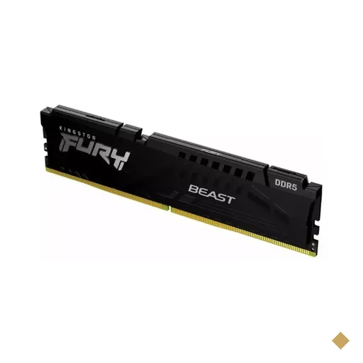 Memória Kingston Fury Beast Expo 16GB DDR5 5600MHz - KF556C36BBE-16