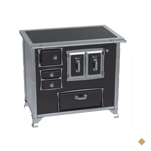 Fogao a Lenha Venax GII n 2 Sec XVIII Premium Preto Gab SD