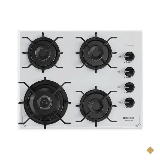 Fogão Cooktop Itatiaia Itamaster 4 Bocas Tripla Chamas