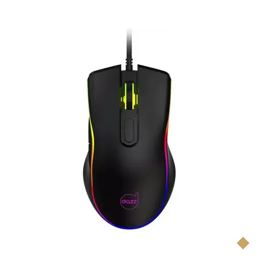 Mouse Gamer Dazz Rainbow 3600dpi GMO1000