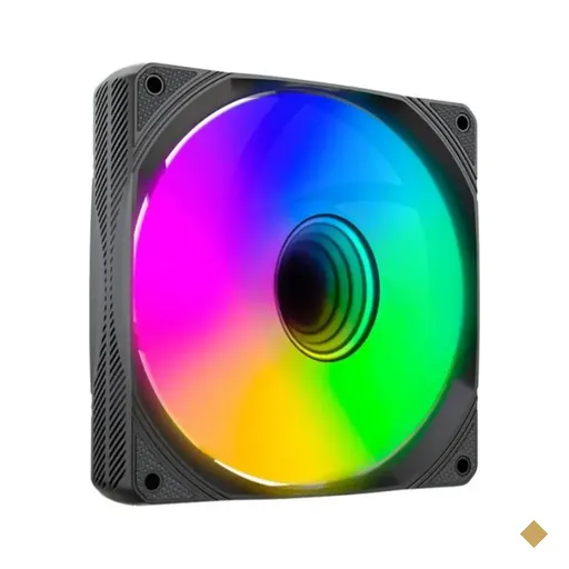 FAN Cooler C3Tech Gaming 120mm LED ARGB F9-L320BK - Controlável