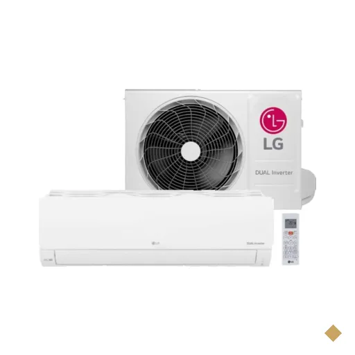 Ar cond split hw lg compact Mais ia 18000 btu fr dual inverter 220v cond…