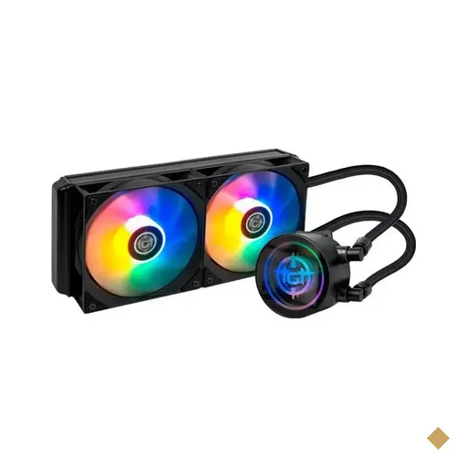 WaterCooler TGT Aqua Spartel V2, 240mm, RGB, Intel/AMD, Preto