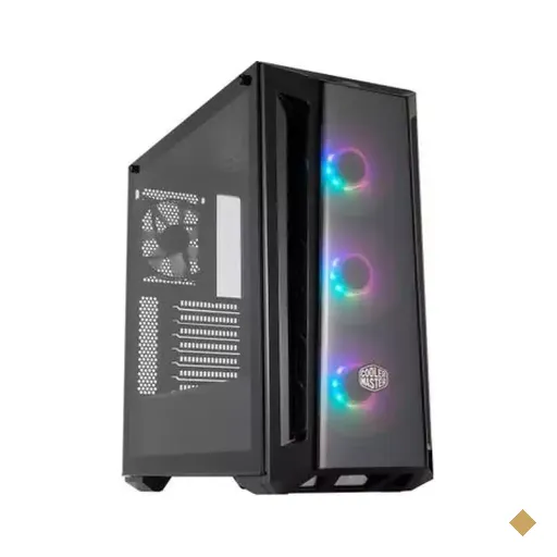 Gabinete Cooler Master Masterbox MB520 ARGB, 4 fans, Mid Tower Preto
