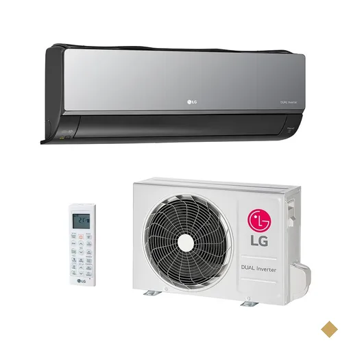 Ar Condicionado Split Hw Inverter LG Dual Artcool Uv Nano R-32 +AI 18.000 BTUs…