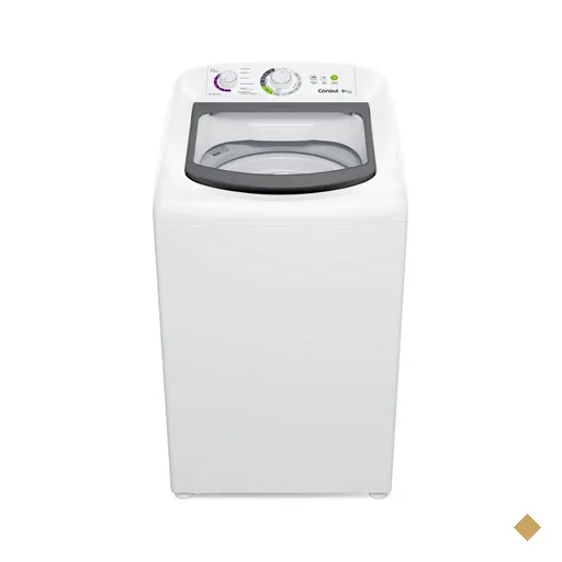 Máquina de Lavar Consul 9 kg com Dosagem Econômica e Ciclo Edredom - CWB09BB…