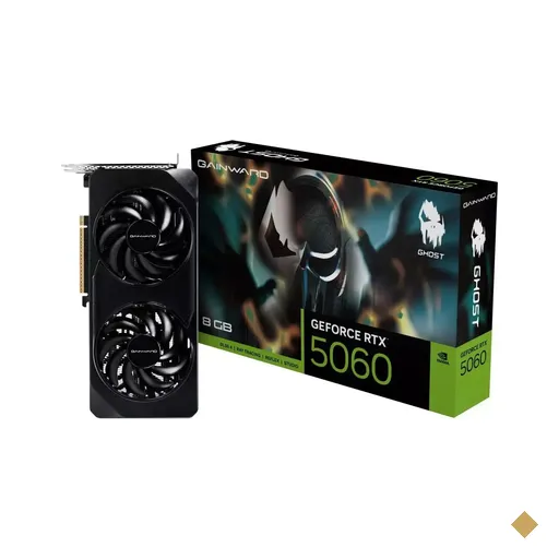 Placa de Vídeo GAINWARD GeForce RTX 5060 Ghost 8GB GDDR7 PCI-E 5.0 -…