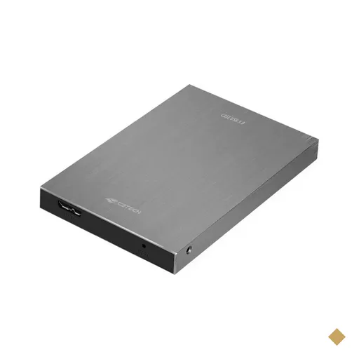 Case para HD/SSD 2,5″ SATA para USB 3.0 CH-400SI Alumínio - C3Tech
