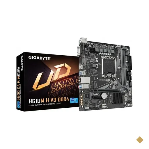Placa Mãe Gigabyte H610M H V3 DDR4 (LGA 1700/Intel H610/M.2)