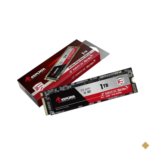 SSD KeepData J12 1TB M.2 2280 NVMe PCIe 3.0 x4, Leitura 2400MB/s, Gravação…