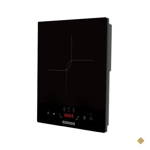Cooktop Itatiaia 1 Boca Vidro Preto Portátil Indução 220V CIESS2001