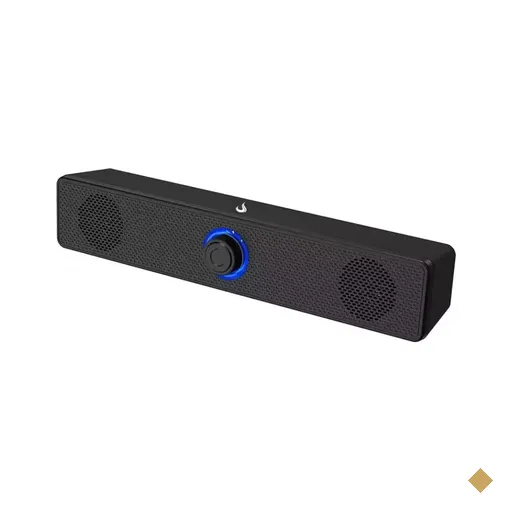 Caixa de Som Gamer Rise Mode Aura Sound S2 Blue, LED Azul, Bluetooth, USB…