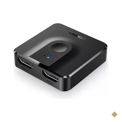 Adaptador Switch Splitter Hdmi 2 em 1 4k/60Hz - Ugreen