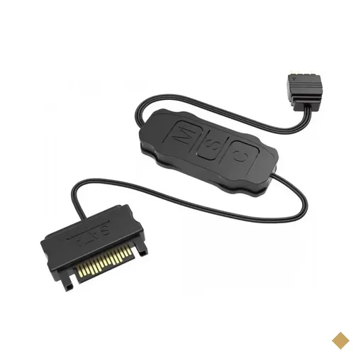 Adaptador Sata para ARGB 5v 3 Pinos com Controladora