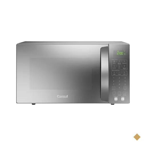 Forno Micro-ondas CMS46AR 32L Cinza Espelhado 127V Consul