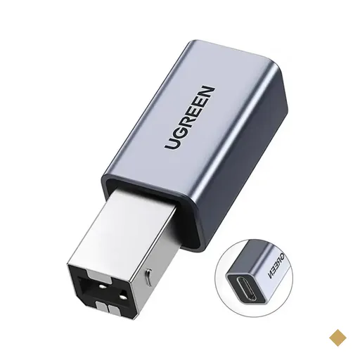 Adaptador de Impressora USB-B para USB-C - Ugreen