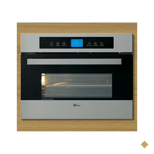 Forno Elétrico de Embutir Platinium 43 Litros com Dourador Fischer - Preto com…