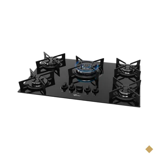Cooktop 5 Bocas Tripla Chama Fit Line Fischer