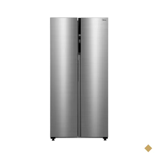 Refrigerador Midea Side By Side 442 Litros MDRS598 - Inox