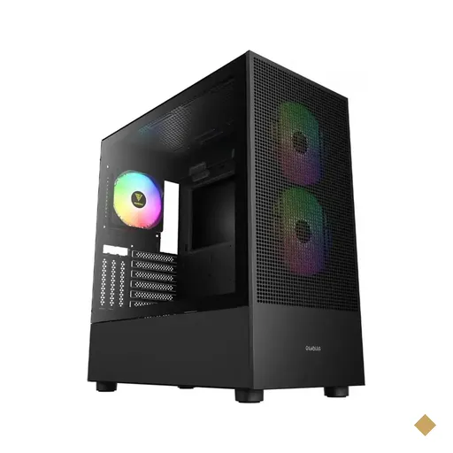 Gabinete Gamer Gamdias Talos M3 Mesh ARGB, 3 Fans 120mm, Lateral em Vidro…