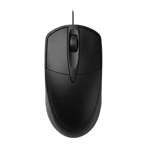 Mouse K-Mex MO-E333 Óptico 1000dpi USB Preto