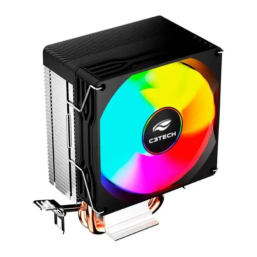 CPU Cooler C3Tech FC-L120M Gaming LED Rainbow (Intel/AMD)