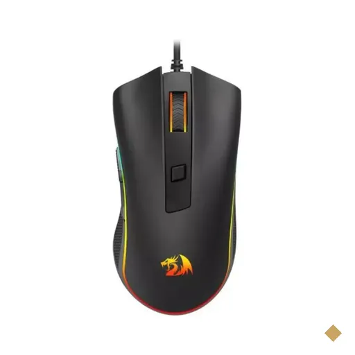 Mouse Redragon Cobra Cypher Lite RGB Chroma 12800dpi USB - Preto