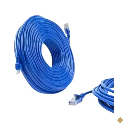 Cabo de Rede RJ-45 CAT6 30m Azul