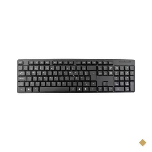 Teclado Brazil PC BPC-8236 USB Preto