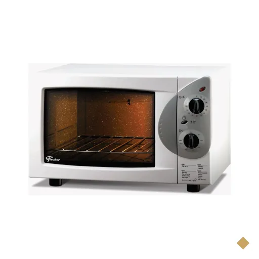 Forno Elétrico de Bancada Grill 44L Com Timer Fischer - Branco
