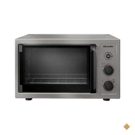 Forno Elétrico de bancada 50 litros com Grill MFB50B Titânio -  Mueller