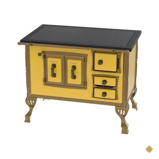 Fogao a Lenha Venax GII n 2 Colonial Premium Amarelo SE