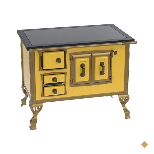 Fogao a Lenha Venax GII n 2 Colonial Premium Amarelo SD