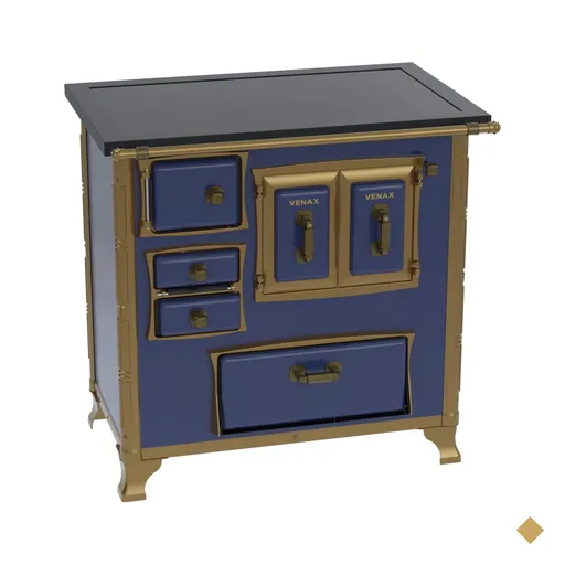 Fogao a Lenha Venax GII n 1 Renaissance Premium Azul SD