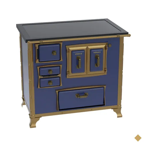 Fogao a Lenha Venax GII n 2 Renaissance Premium Azul SD