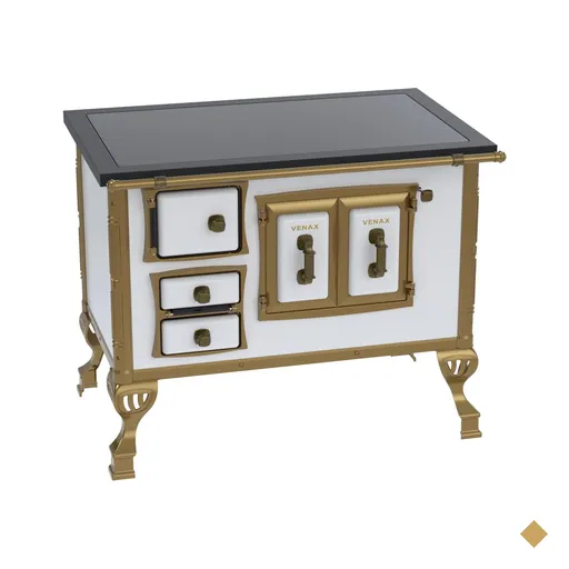 Fogao a Lenha Venax GII n 2 Colonial Premium Branco SD