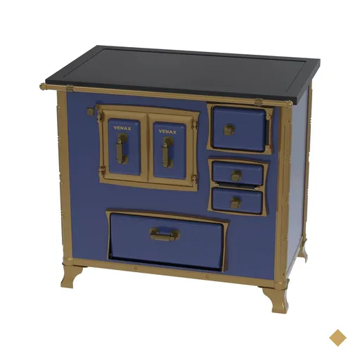 Fogao a Lenha Venax GII n 2 Renaissance Premium Azul SE